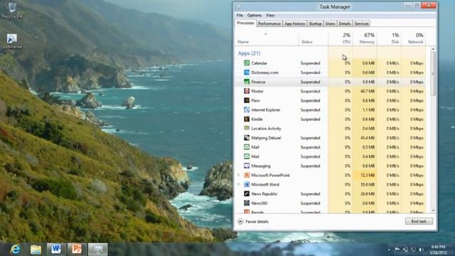 Windows 8 - Reclaiming memory from Metro style apps смотреть онлайн