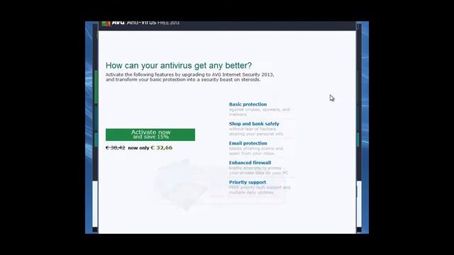 AVG 2013 Free Anti-Virus смотреть онлайн