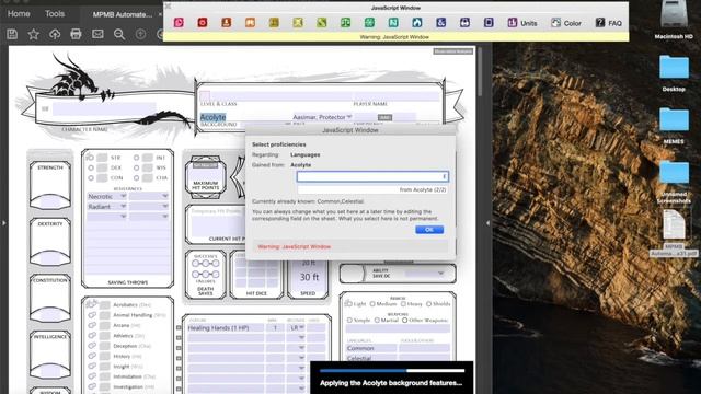Intro to More Purple More Better's D&D 5e Automated Character Sheet смотреть онлайн
