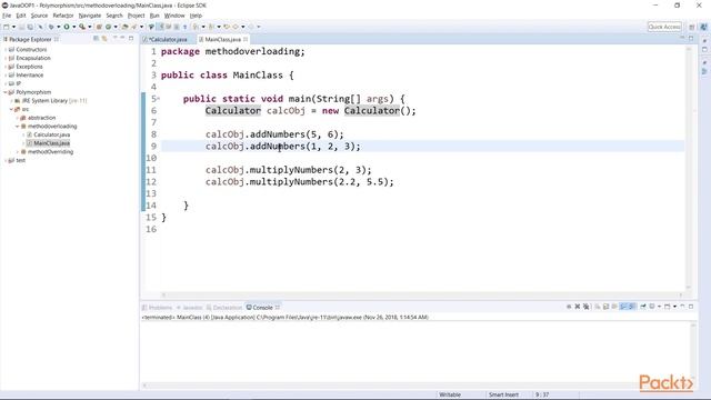 Hands-On Object Oriented Programming with Java 11: Polymorphism – Method|packtpub.com смотреть онлайн