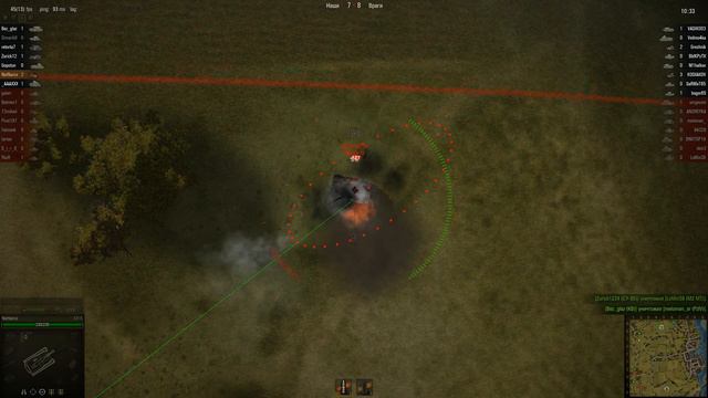 Бой на СУ-5 на карте Рыбацкая бухта смотреть онлайн