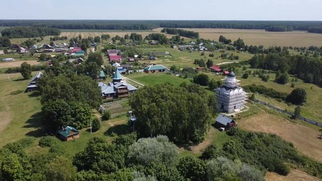 Покровский на Колпи скит. Церковь Покрова Пресвятой Богородицы. смотреть онлайн