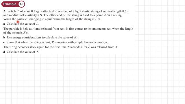 5.5 Vertical oscillation (Further Mechanics 2 - Chapter 5) смотреть онлайн