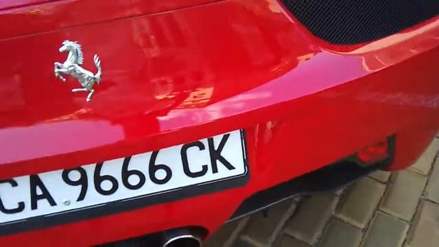 Ferrari 458 Italia in Sofia FIRST 458 IN SOFIA Walkaround смотреть онлайн