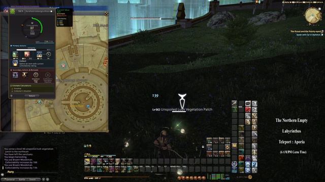 Final Fantasy XIV / 14. Map Location 2023. Rarefied Iceberg Lettuce - Botanist смотреть онлайн