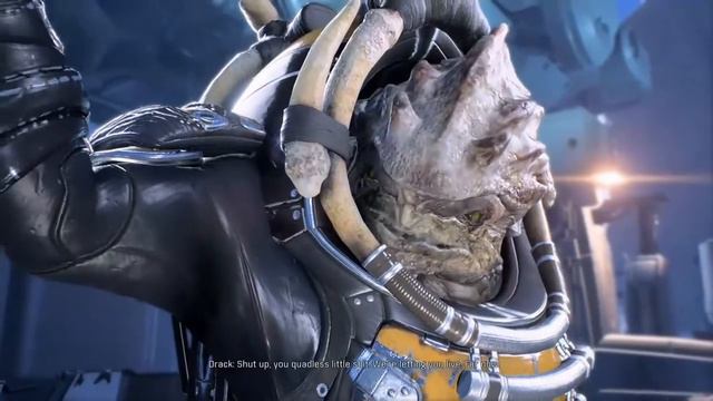 Mass Effect: Andromeda - What Happens if Drack lets Aroane live: Nakmor Drak: Krogan Betrayl смотреть онлайн