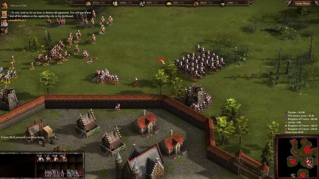 Cossacks 3 - The Golden age Campaign - Mission 4 - The Disaster Year - Hard смотреть онлайн