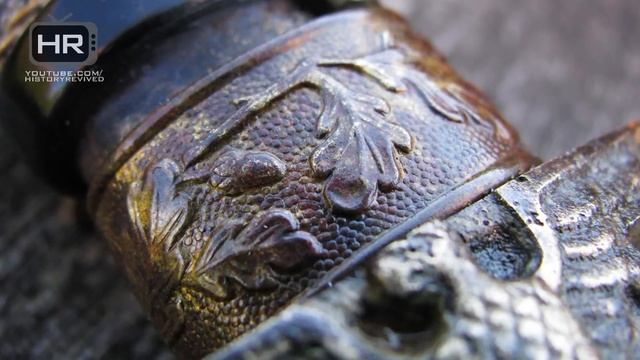 World War Two Relic Hunting Sword dug up - The Offizierssäbel after cleaning it (HD) смотреть онлайн