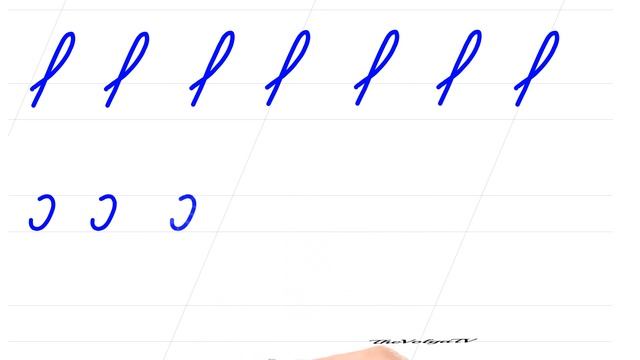 Русский алфавит. Пишем красиво. Буква "В". Russian handwriting. смотреть онлайн