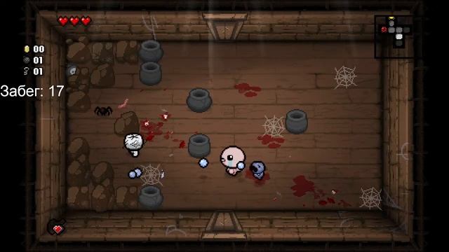 100 забегов в The Binding of Isaac Rebirth смотреть онлайн