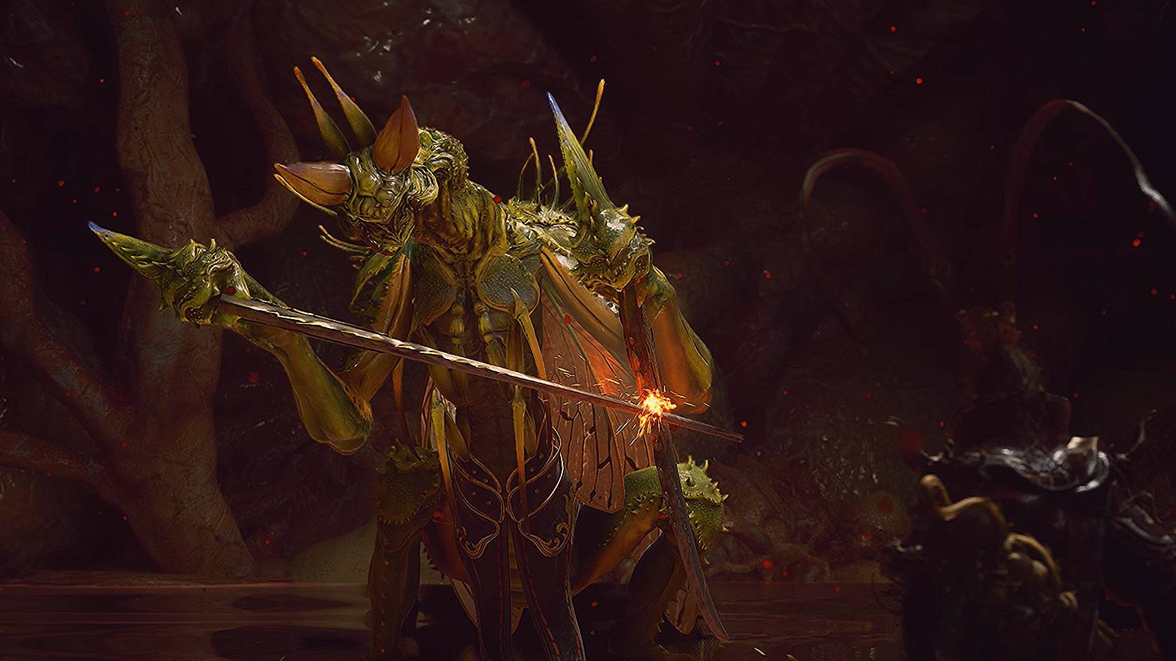 Black Myth: Wukong. Богомол с изумрудным оружием смотреть онлайн