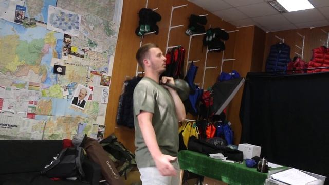 Оффтопик: упражнения с гирей смотреть онлайн