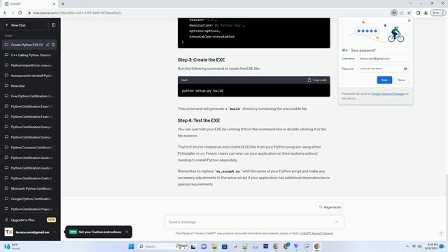How can I make an EXE file from a Python program смотреть онлайн