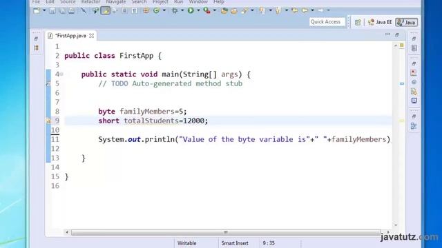 Integer data type in Java:Java programming tutorial for beginners #11 смотреть онлайн