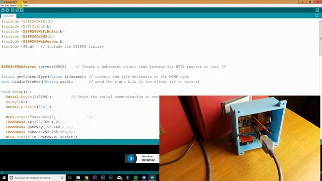 Host an entire WebSite on an ESP8266 смотреть онлайн