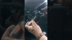 как снять личинку замка зажигания