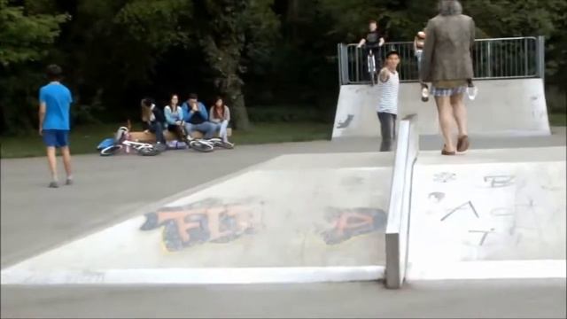 Marcus, Gregor und Kenny - Kleine Skatesession смотреть онлайн