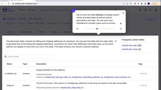 Built-in Feature Tour of OpenMetadata смотреть онлайн