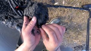 Поиск с металоискателем моё первое золото