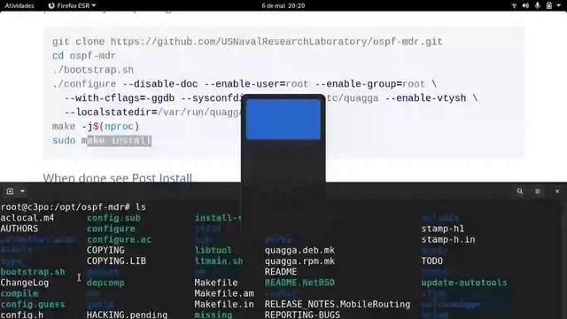 Instalando Common Open Research Emulator (CORE) смотреть онлайн