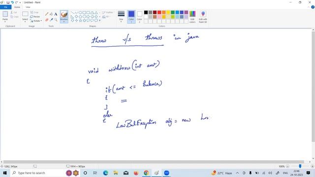 Define throw & throws keywords in java | Ameerpet Technologies | By srinivas смотреть онлайн