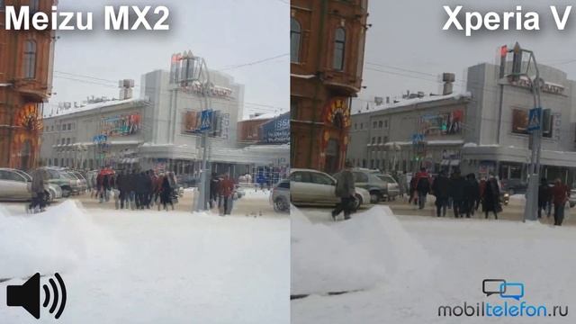 Meizu MX2 Vs Sony Xperia V: сравнение камер (camera Comparison)