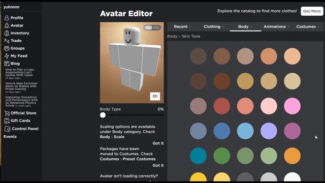 How To Make My Avatar For FREE (white Avatar) (ROBLOX) [OUTDATED]