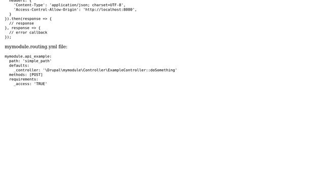 Drupal: HttpFoundation Request POST parameters смотреть онлайн