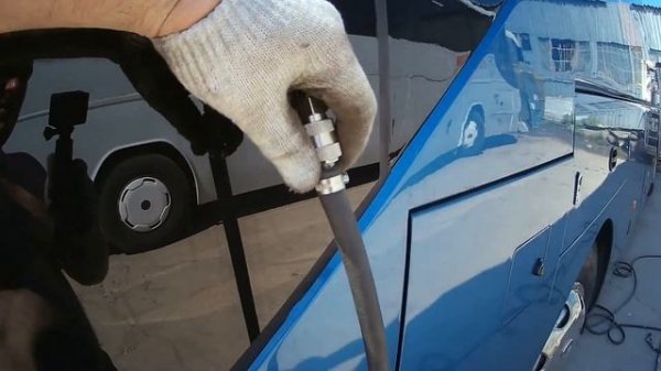 Обслуживание кондиционера на автобусе Ютонг 6122, Yutong 6122, Yutong ZK6122H9