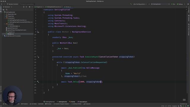 MassTransit - Getting Started with RabbitMQ смотреть онлайн