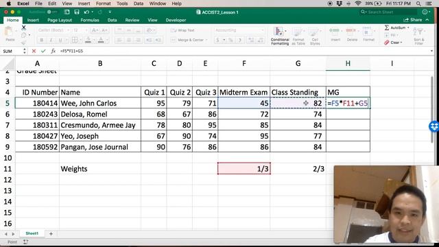 MS Excel: Grade Sheet смотреть онлайн