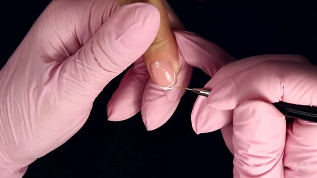 Идеальный френч. Правила выполнения французского маникюра. смотреть онлайн