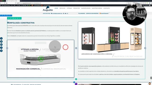 Trabajando con DIVI en la Página de AUGUSTA VITRINA смотреть онлайн