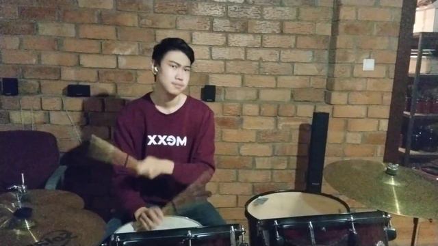 jah khalib лиловая (drum cover) смотреть онлайн