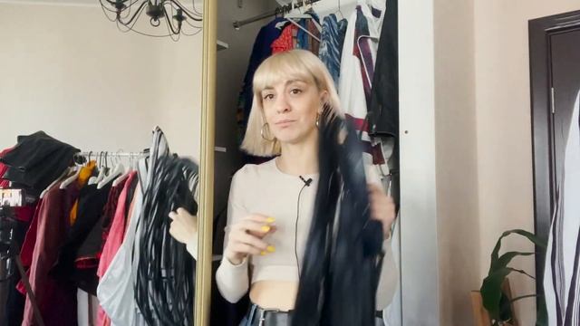 Гардероб из секонда/ Разбираю свой шкаф/Часть 2. смотреть онлайн