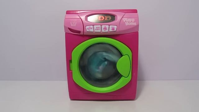 Toy Washing Machine Play@Home Review Распаковка детской стиральной машинки и обзор игрушки смотреть онлайн