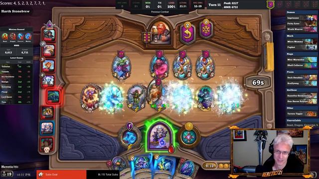 Millhouse Nagastorm! MIllhouse Manastorm Hearthstone Battlegrounds Gameplay смотреть онлайн