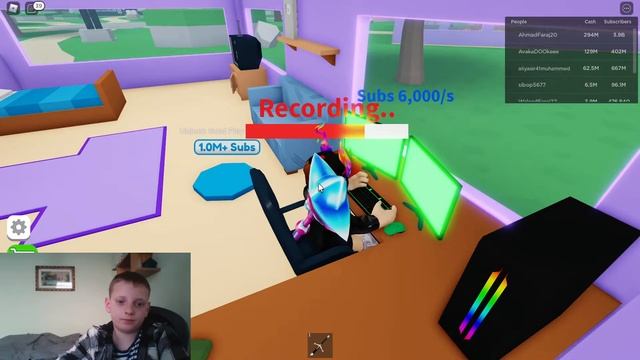 я стал самым популярным ютубером в мире (роблокс youtube tycoon) (без доната) смотреть онлайн