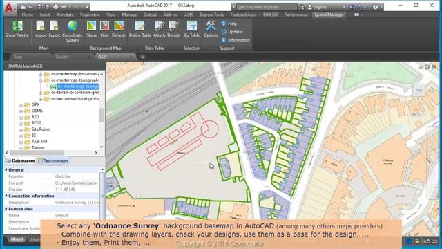 Ordnance Survey backgroud image base maps (AutoCAD) - Spatial Manager™ Blog смотреть онлайн