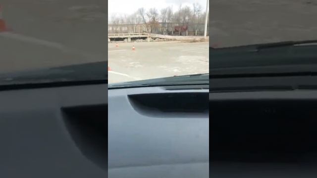 Упражнение змейка, делаем правильно #автодром #экзамен смотреть онлайн