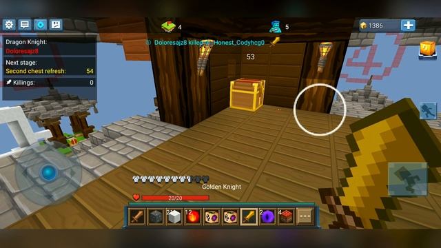Blockman GO: Lucky Blocks - Sky Wars Ep. 15 - Too Many Resources Challenge (Android Games) смотреть онлайн