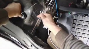 снятие задних стоек Honda n-wgn