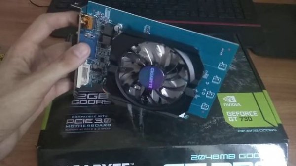 Geforce GT 730 Недообзор / распаковка 2021