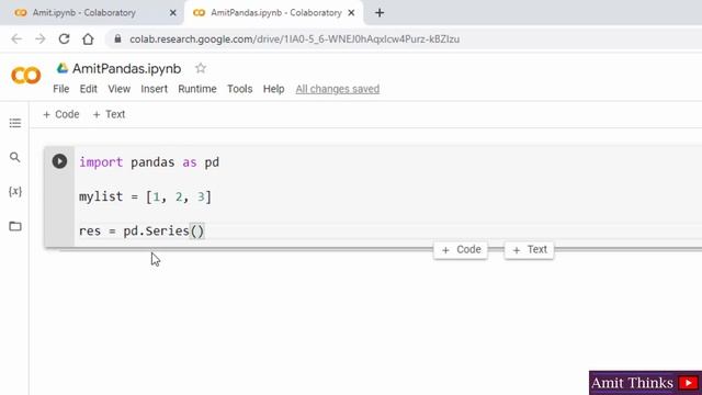 How to setup and run Pandas on Google Colab | 2022 смотреть онлайн