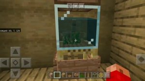 Как Сделать Настоящий Аквариум Без Модов в Minecraft: Bedrock Edition