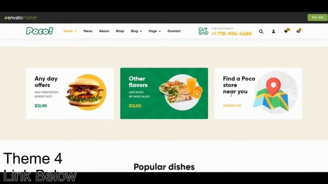 Fast Food WordPress Themes | Best Fast Food Website Themes 2021 | Mobile Responsive смотреть онлайн
