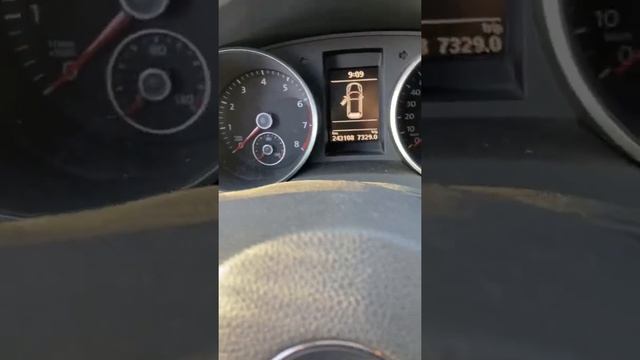 Volkswagen Golf 1.2 TSI Cold Start -12 Degrees