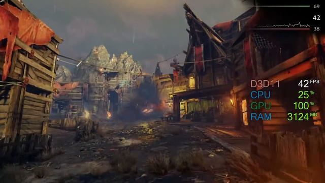 $50 AMD Radeon R7 260X -- AMD Ryzen 3 1300X [ Ryzen 3 2200G ] -- Shadow of Mordor Benchmark смотреть онлайн