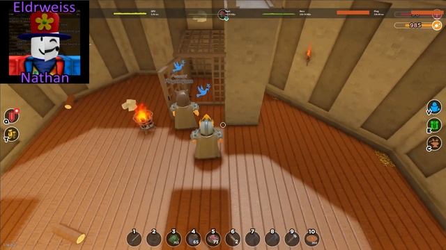 Building A Castle With Fans - Roblox (The Survival Game) смотреть онлайн