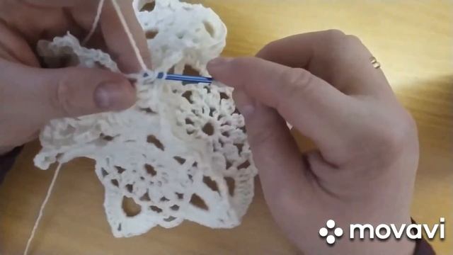 Как соединить ажурные вязаные крючком квадраты, мотивы смотреть онлайн